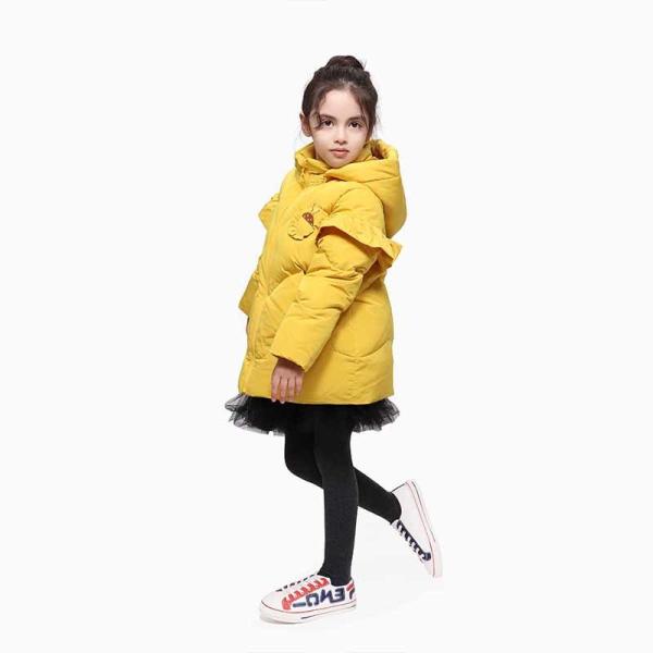 Kid Boutique Clothing Lots Wholesale Winter New Style Children Sport Puffy Girl Hooded Down Jacket
