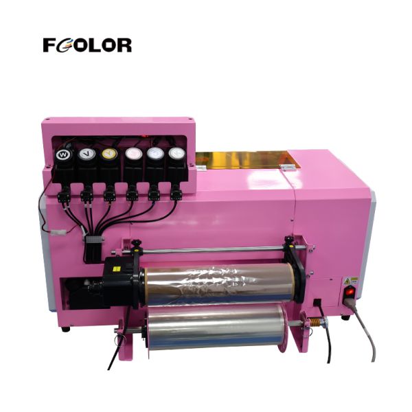 A3 UV DTF Printer 30 cm Imprimante ab Film DX7 Heads All in One Roll to Roll UV DTF Printer with Laminator Printing Machine
