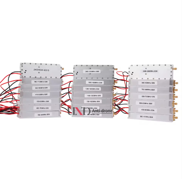 200W Anti Drone Module 2.4G GAN Module Durable For Drone Defense Security And Protection