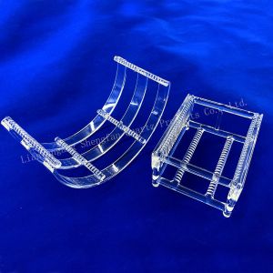 High Temperature Resistance Customized Size Clear Quartz Plate with High Acid Tolerance for Semiconductor and Optical Applications