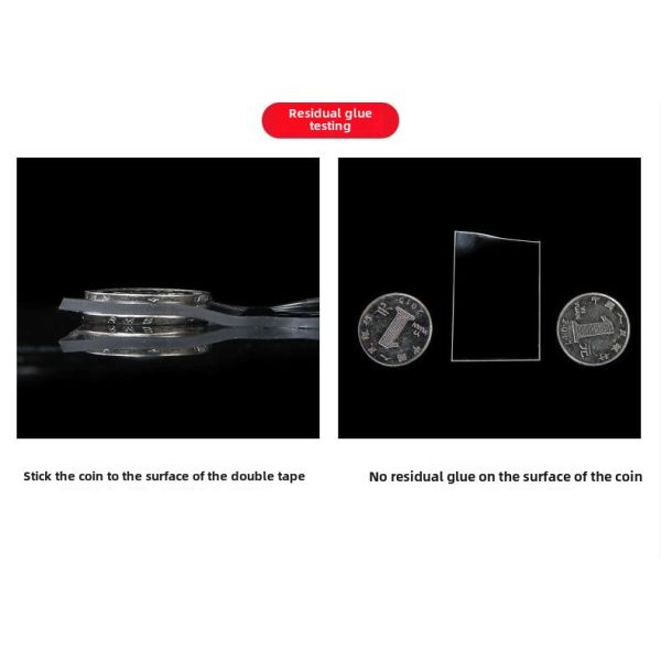Custom Nano Strong Adhesive Double-Sided Tape Transparent Washable Removable Car Mount Acrylic Adhesive