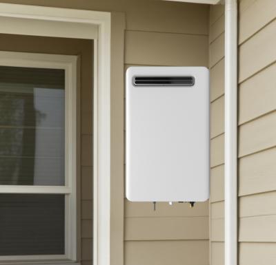 High Efficiency 16L/Min Outdoor Gas Water Heater Tankless With Ruggedized Housing