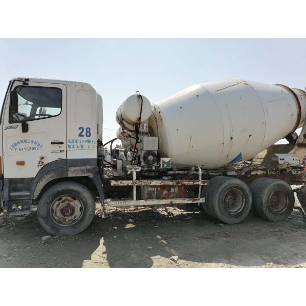 Used Japan Original Mixer Futon 25 25ton Concrete Mixer with Energy Saving Technology