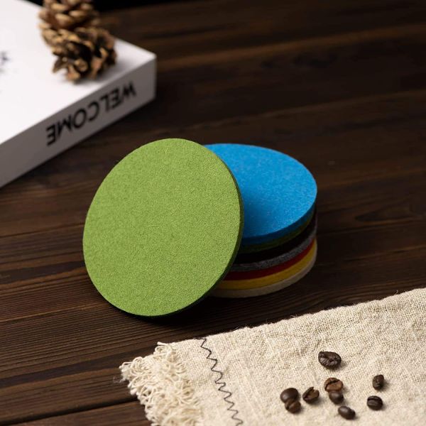 циновки чашки каботажных судн вещество-поглотителя 3mm толстые чувствуемые для напитков защищают