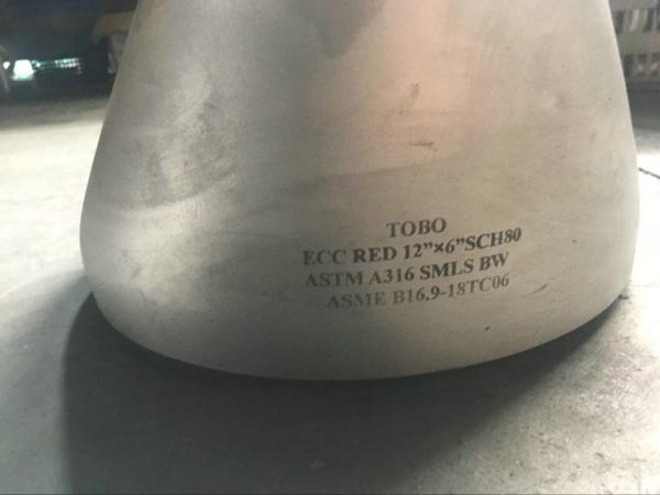 TOBO  GROUP ASTM A316 SMLS BW REDUCER  4 sch 80 B16.9