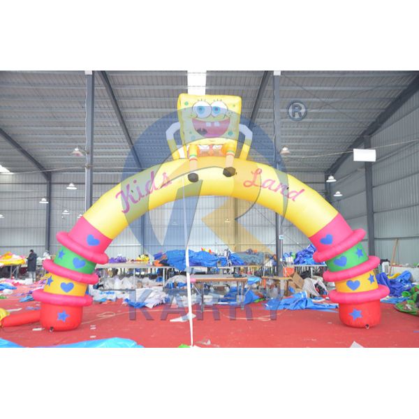 Outdoor Playground Inflatable Sky Air Dancer with Fly Guy Costume and Blower