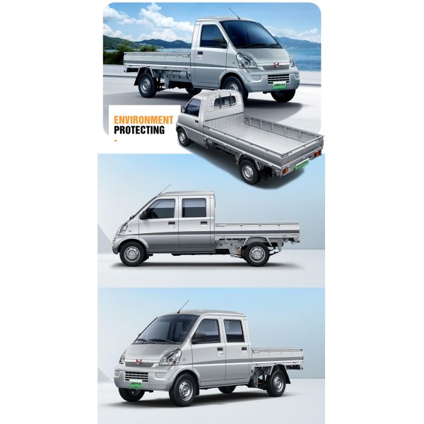 Vehículo eléctrico 4x4 Truckstrucka Wuling Hongguang Mini Ev 2023 para el mercado de los EE.UU. Rango km 170 Velocidad máxima 100 Km/h