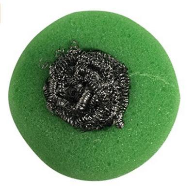 Free Samples SS Kitchen Sponge Scrubber Durable Removal Of Stubborn Stains