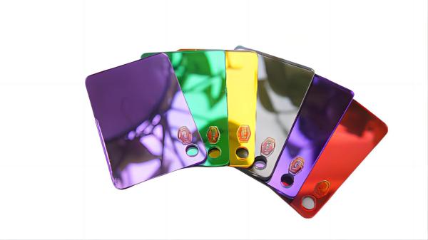 1-6mm Acrylic Mirror Sheet Outdoor Indoor With High Reflective
