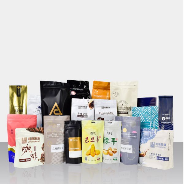 Покрытая алюминием пластмасса фольги стоит вверх мешок молнии для порошка протеина