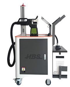 Portable Handheld Fiber Laser Marking System With Safe Cover 1064nm