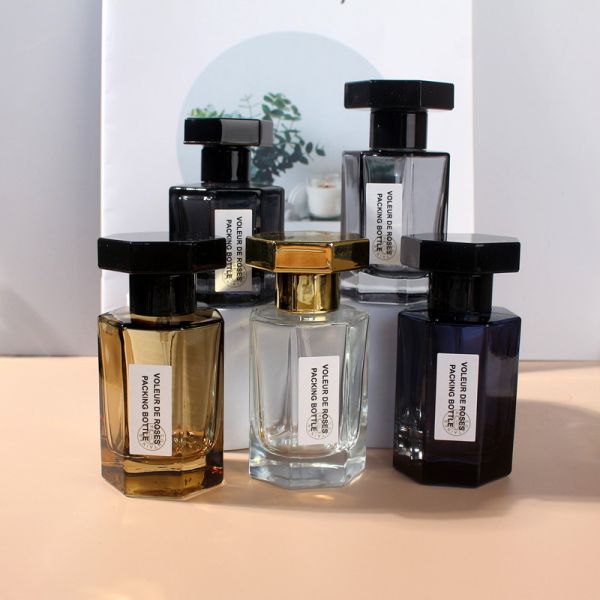 Refillable 50ml Empty Perfume Spray Bottle Small Sample Dispenser