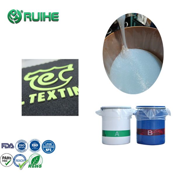 Tensile Heat And Tear Strength Textile Embossing Liquid Silicone Rubber