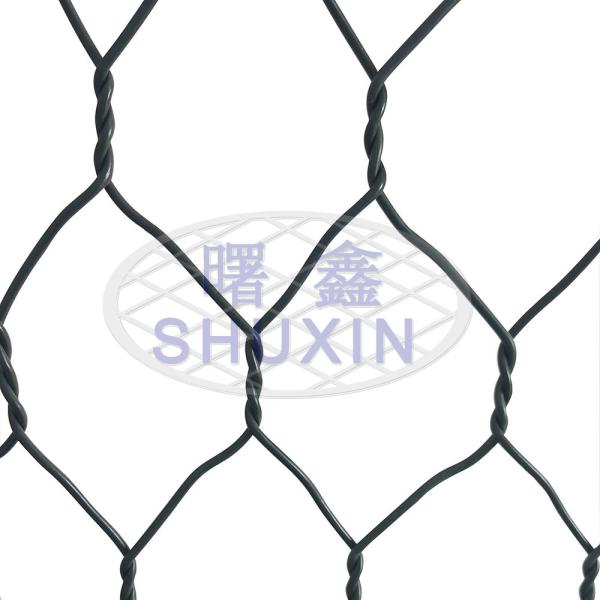 Rede de arame sextavada de empilhamento galvanizada do ferro das cestas de 2mx1mx0.5m Gabion