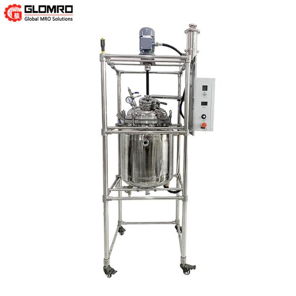 Reator de alta pressão caloroso elétrico 10L do reator de aço inoxidável da dupla camada - 200L