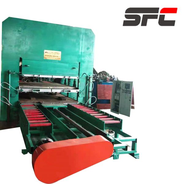 Hydraulic Rubber Mat Vulcanizing Press With Rubber Mould
