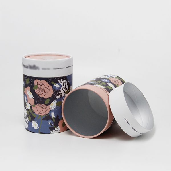 Консервные банки картона цилиндрической бумажной трубки Kraft упаковывая для чая/высушенной еды