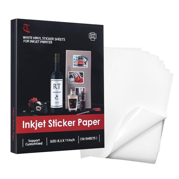 Thermal Printing Paper A4 Double Sided Adhesive Scratchproof for Bag Sealing