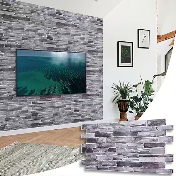 3mm  White Pvdf Coating Acp Panels With Art 3d For  Interior Decorative Wall Panels And Living Room Wall