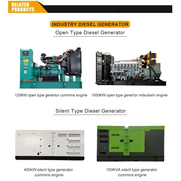 Groupe électrogène diesel de cylindre de la puissance V-12 de Cummins 50HZ 1500rpm