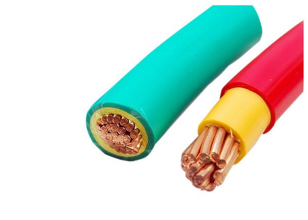 Fio de cobre do twisted pair flexível de cobre da isolação do PVC, fio bonde industrial e cabo