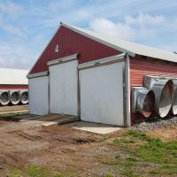 Modern H Beam Steel Structure Poultry House Long Span Steel Frame Farm Buildings