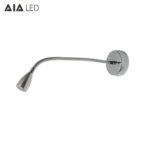 IP40 best selling flexible indoor led reading lamp 3W Interior LED wall lighting for bedside