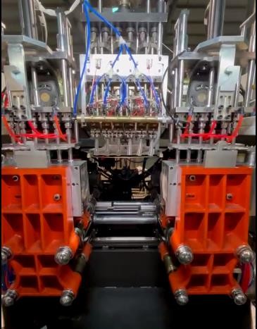 Машина прессформы дуновения штранг-прессования 6 голов для бутылки йогурта/молока