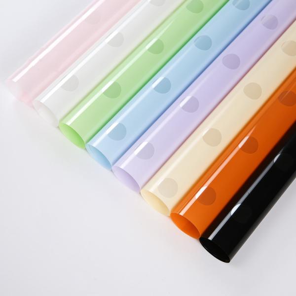 Filme plástico grosso transparente tornado ôco de Wrapping Paper 0.035mm do florista de OPP