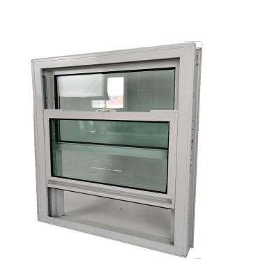 Steel Grid Glazing Glass Black Aluminum Frame Custom Single Hung Windows for Leisure Facilities