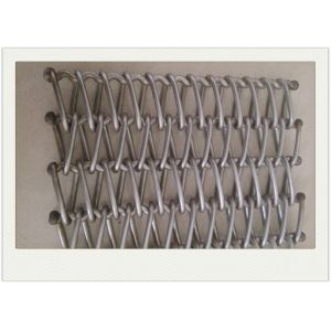 SUS310 Wire Mesh Conveyor Belt , balanced weave belt Under 1200 degree