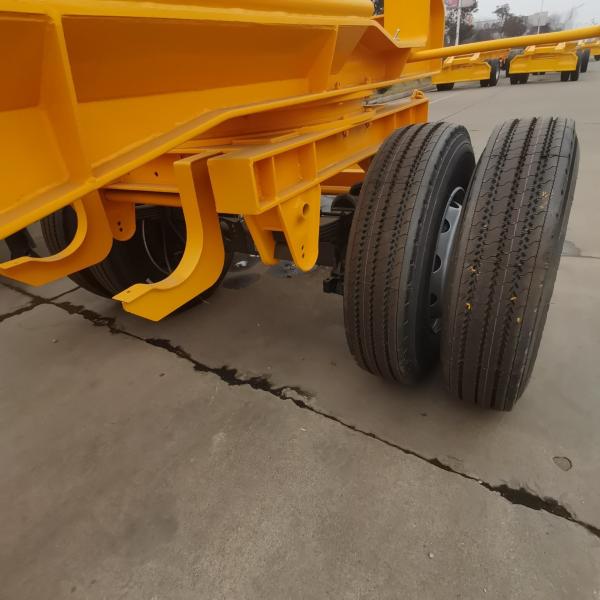 ABS Anti-lock Braking System Container Transport Skeleton / Skeletal Chassis Semi Trailer