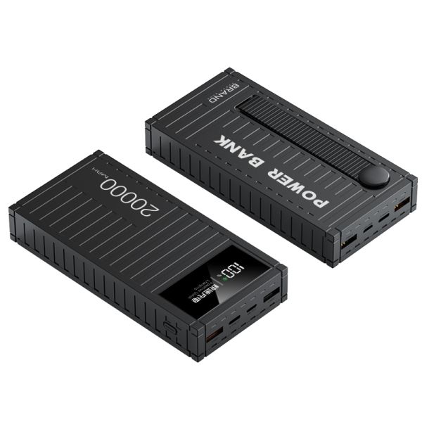 Li-Polymer Battery 20000mAh PD Power Bank 22.5W 360G Mobile Supply for Gift Family Day