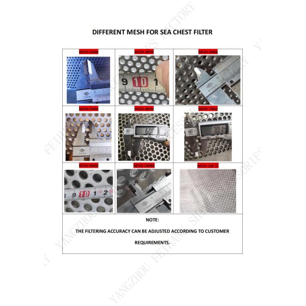 Stainless Steel Sea Chest Strainers Essential Components For Large Motorized Vessels