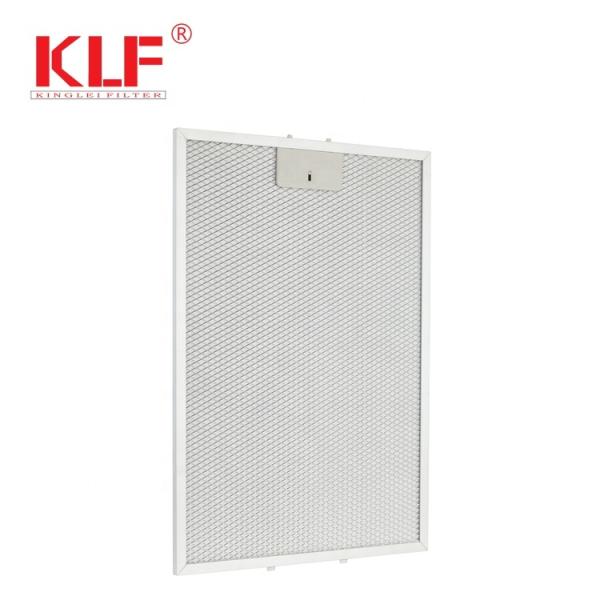 High Efficiency Grease Capture Aluminum Kitchen Canopy Hoods Filter with Anodized Aluminum Frame for Easy Installation