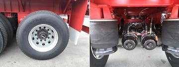 CIMC nuevo 4 Ejes 80-100 toneladas uso para el transporte de equipos pesados maquinaria y cargas de gran tamaño contenedor de cama plana semi-camión remolque