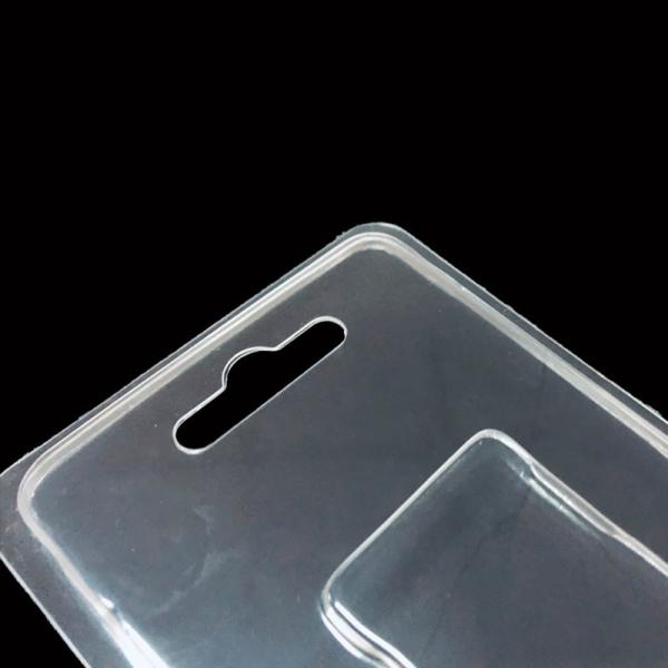 Custom Clear PET Plastic Blister Clamshell Packaging For Memory Card Secure Storage Solution