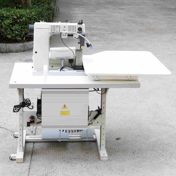Flatbed Industrial Sewing Machine 750W Sleeve Setting Machine With 8mm Presser Foot Lift