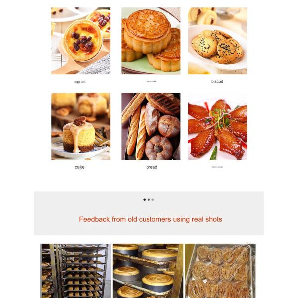 Commercial Convection Oven for Industrial Electric Bakery Oven 32pan 2.19*2.055*2.4M
