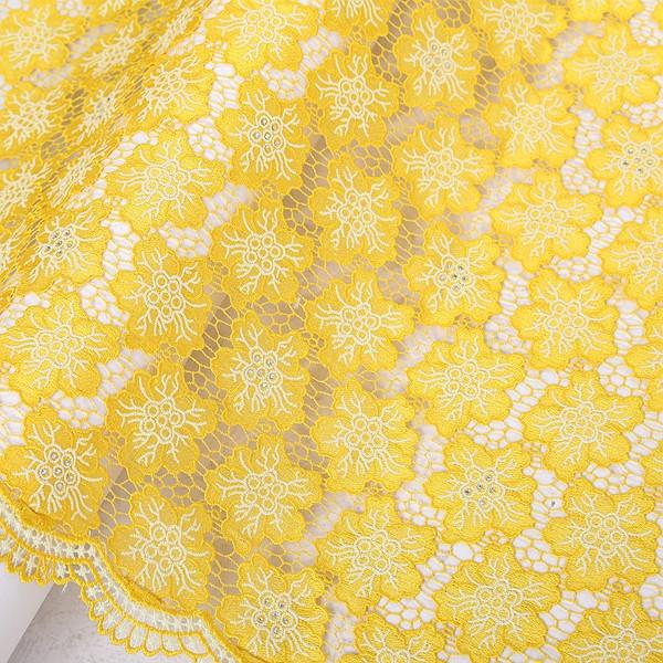 F50275 51"-52" width wholesale guipure embroidery lace fabric for dress/ suit/ garment