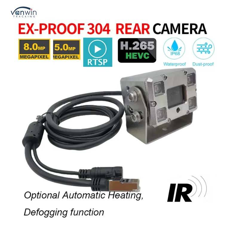Compact Stainless Steel Explosion-proof Camera IP68 Anti-corrosion For Heavy Vehicles