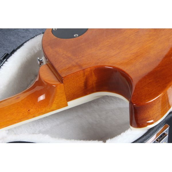 Solid Maple LP Electric guitar Tone Pro bridge, one piece Body and Neck,Bone nut, Aged Guitar parts
