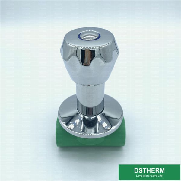 Круглый Chrome покрыл ручку сплава цинка для латунных патронов клапана CW617N