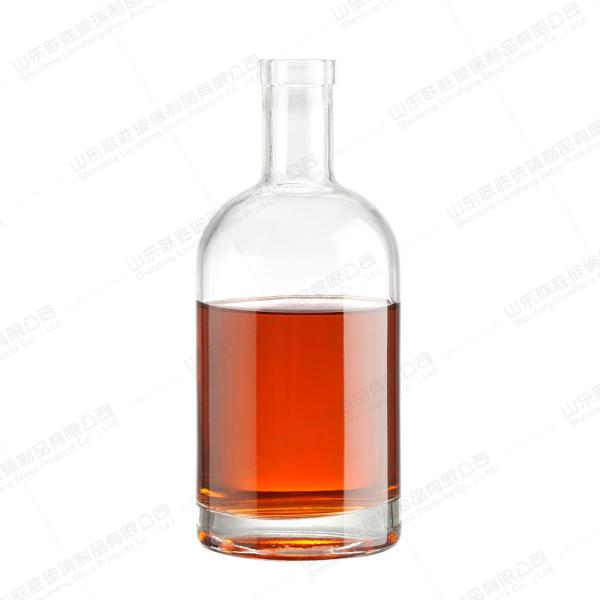 Glass Whiskey Mountain Bottles 500ml Fruit Wine Glass Bottle for Vodka Gin Whiskey