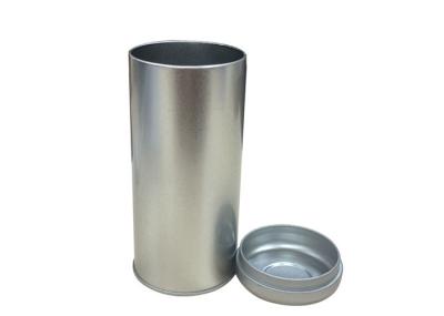 Diamètre fait sur commande 65mm de taille de boîte de bidon de thé de boîte métallique en métal avec la copie simple