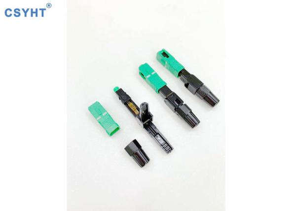 SC Fiber Optic Fast Connector Field assembly connector Quick assemble connector Mechanical connector