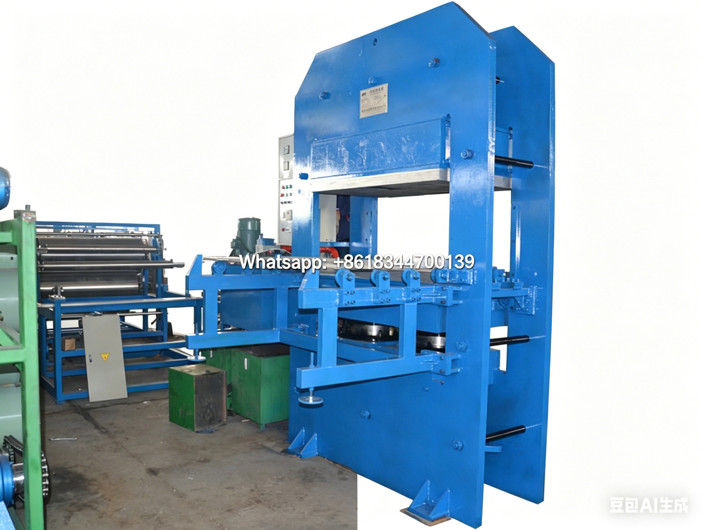 Frame Type Large Platen Rubber Vulcanizer/rubber Curing Press/hydraulic Type Curing Press Of Rubber Product