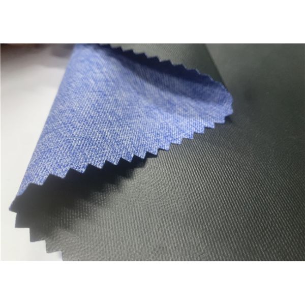 Мембраны черноты взгляда тона простирания 2 Twill 100% полиэстер ткань куртки механической водоустойчивая