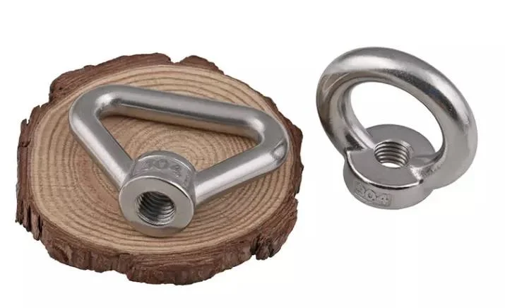Ring Shaped Lifting Eye Bolt Nut M8 M10 M12 M14 M16 M20 Stainless Steel 304 Triangle