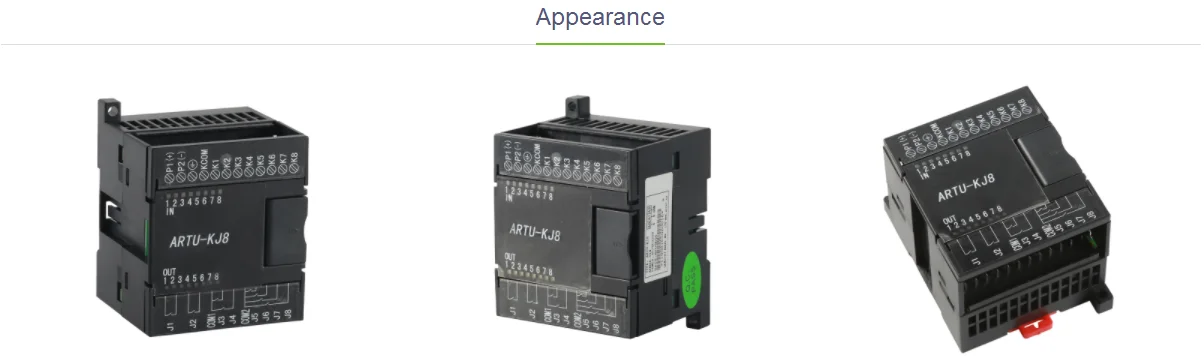 Acrel ARTU-KJ8 серии дистанционный терминал блок 8 схемы переключателя входа и выхода